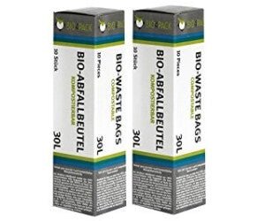 Abfallbeutel 100% kompostierbar - 1 Rolle á 10 Säcke - hiushaltsreinigung.com