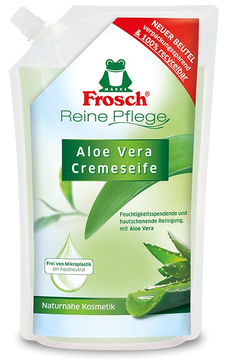 Aloe Vera Cremeseife Nachfüllbeutel - hiushaltsreinigung.com