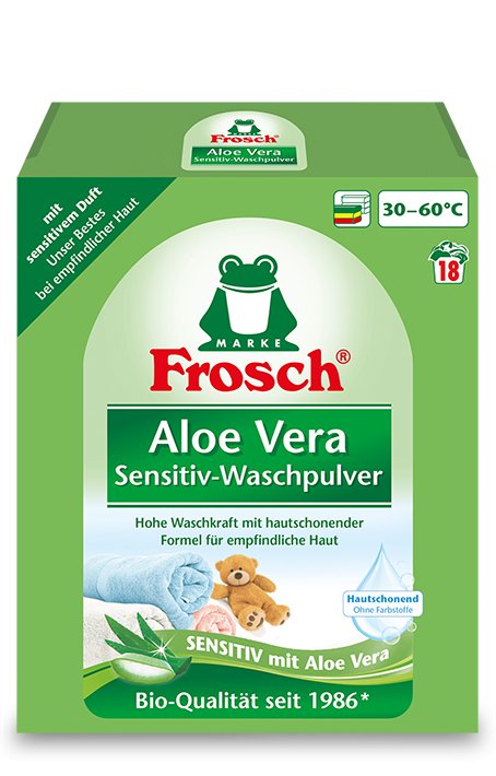 Aloe Vera Sensitiv - Waschpulver - hiushaltsreinigung.com