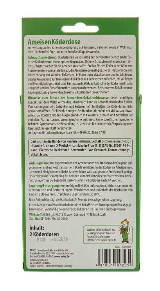 Ameisenköderdose - hiushaltsreinigung.com