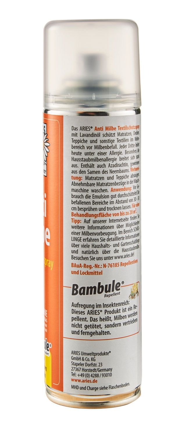 Anti Milbe Textilschutzspray - hiushaltsreinigung.com