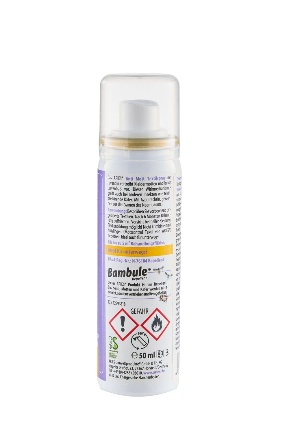Anti Mott Textilspray - hiushaltsreinigung.com