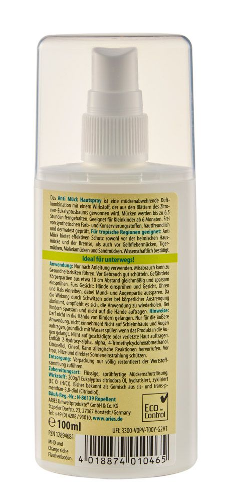 Anti Mück Hautspray - hiushaltsreinigung.com
