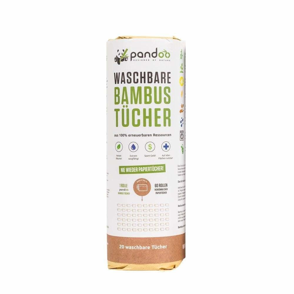 Bambus Küchenrolle von Pandoo - hiushaltsreinigung.com