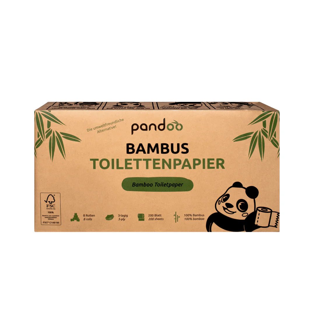 Bambus Toilettenpapier 3 - lagig - hiushaltsreinigung.com