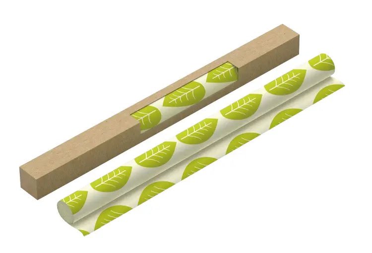 Bienenwachstuch Rolle "Grüne Blätter" - hiushaltsreinigung.com