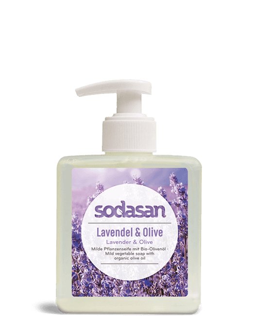 Bio Pflanzenseife Flüssig Lavendel & Olive - hiushaltsreinigung.com