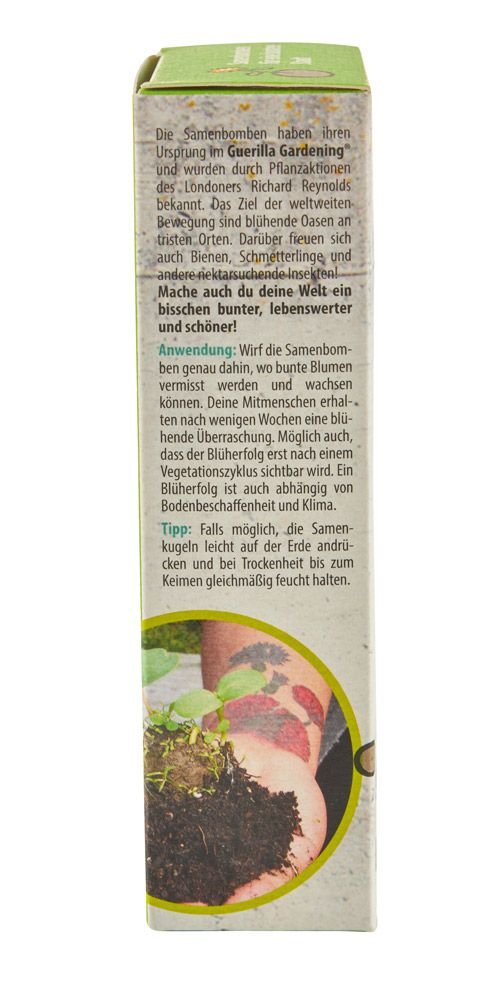 Bio - Samenbomben 8er "Der Klassiker" kbA - hiushaltsreinigung.com