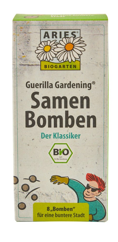 Bio - Samenbomben 8er "Der Klassiker" kbA - hiushaltsreinigung.com
