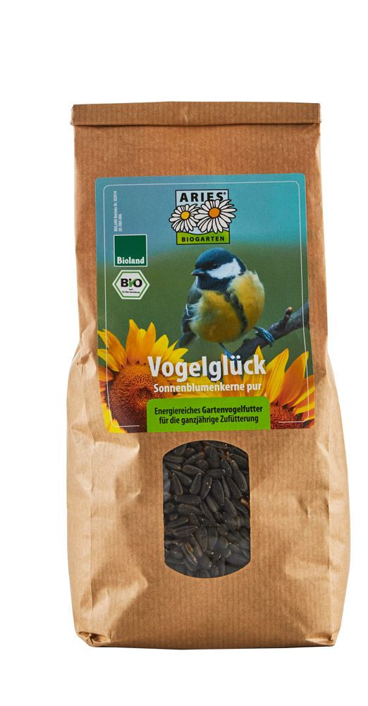 Bio - Vogelglück Sonnenblumenkerne pur kbA - hiushaltsreinigung.com