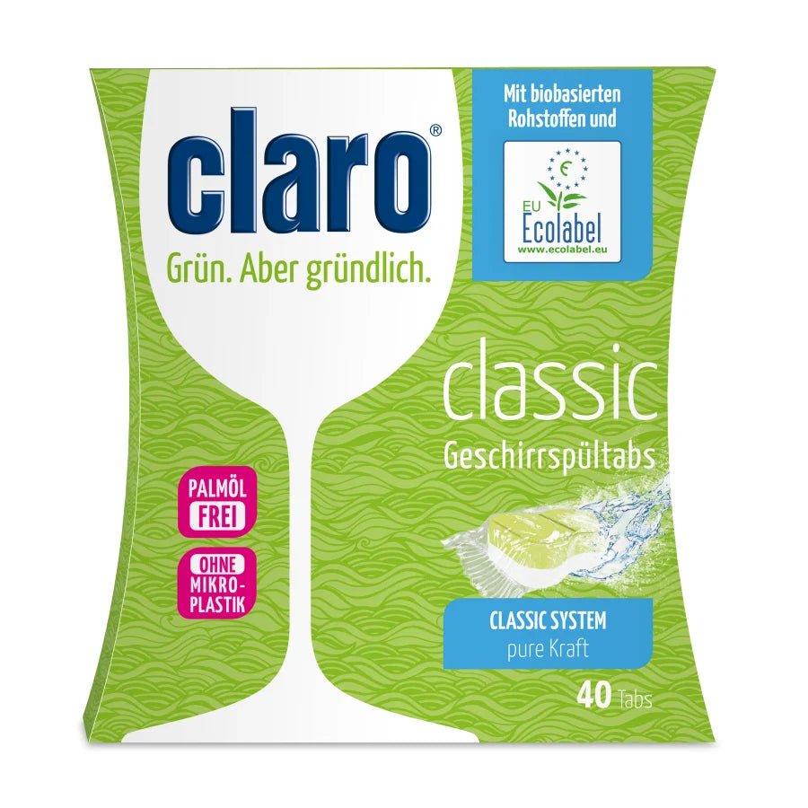 Claro Öko Classic Geschirrspültabs - hiushaltsreinigung.com