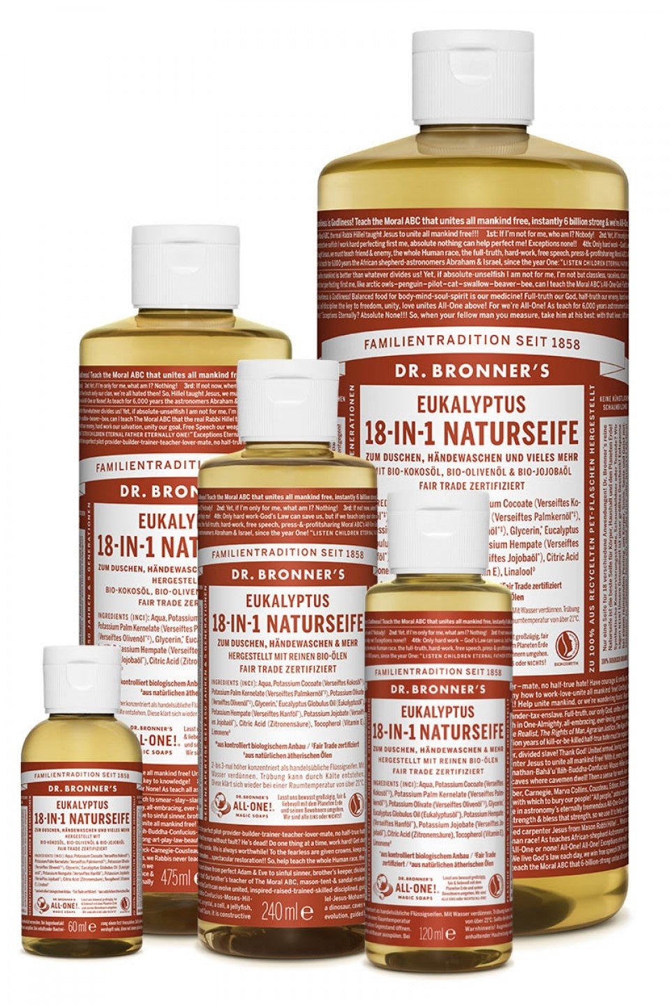 Dr. Bronner's Flüssigseife Eukalyptus - hiushaltsreinigung.com
