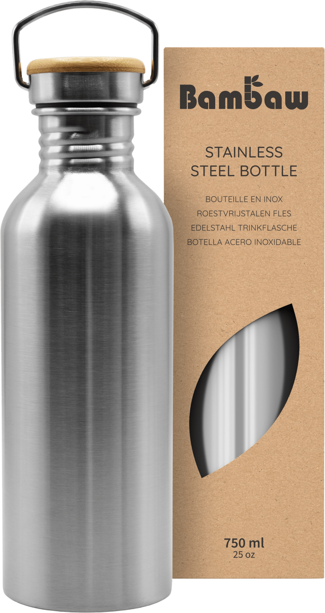 Edelstahflasche 750 ml - hiushaltsreinigung.com