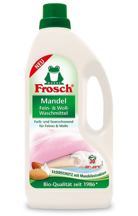 Fein - und Woll - Waschmittel MANDELMILCH - hiushaltsreinigung.com