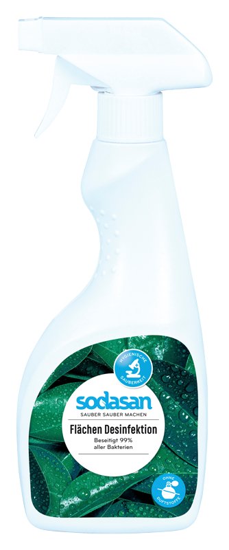 Flächendesinfektion von Sodasan - hiushaltsreinigung.com