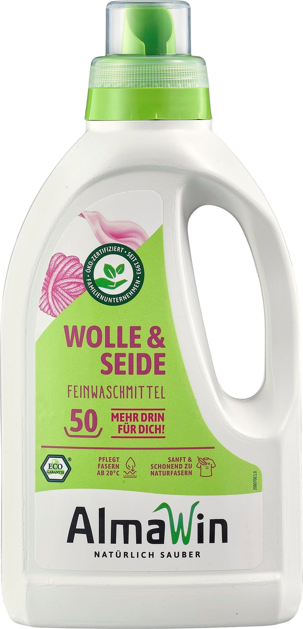 Flüssigwaschmittel Wolle & Seide - hiushaltsreinigung.com