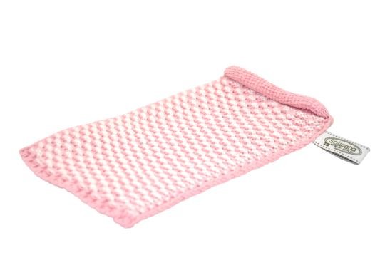 Gestrickter Waschhandschuh BIO von Solwang - hiushaltsreinigung.com