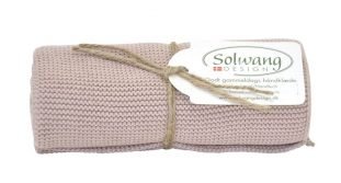 Gestricktes Handtuch BIO von Solwang - hiushaltsreinigung.com