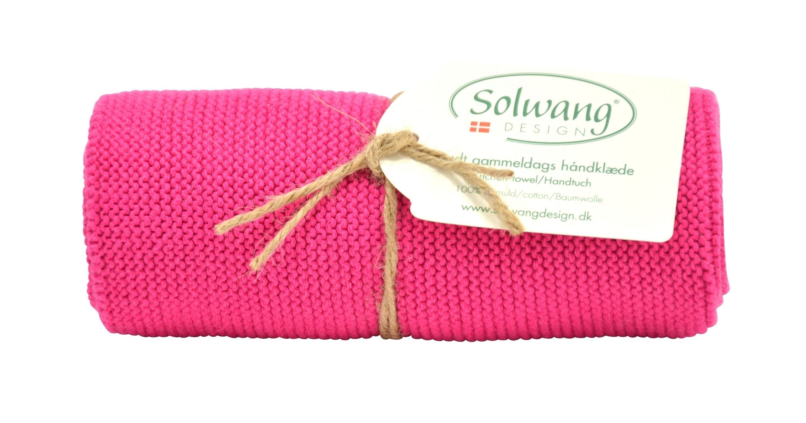 Gestricktes Handtuch BIO von Solwang - hiushaltsreinigung.com