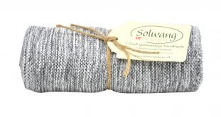 Gestricktes Handtuch BIO von Solwang - hiushaltsreinigung.com