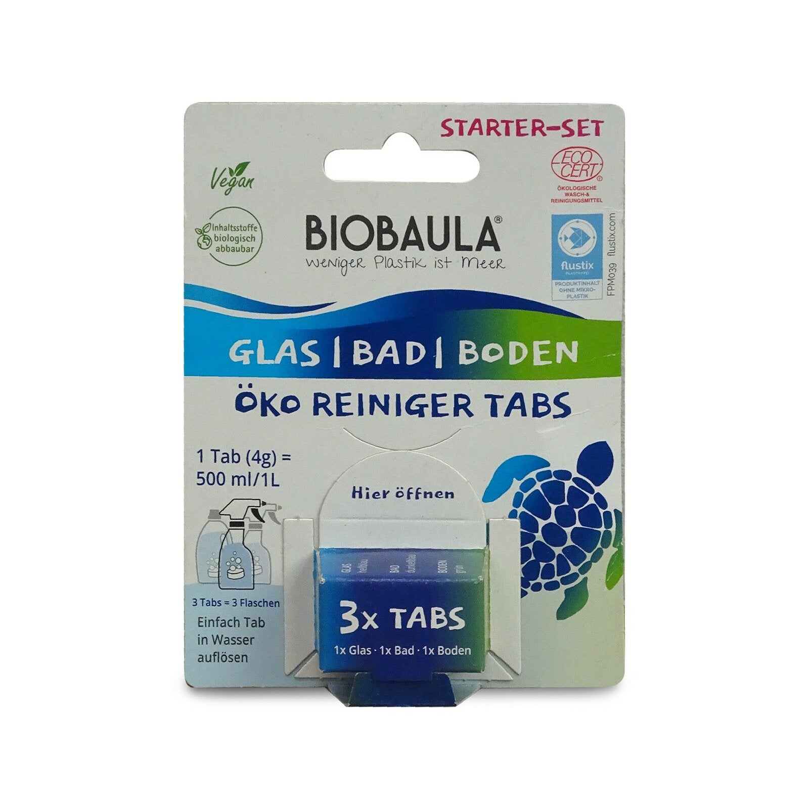 Glas + Bad + Boden - Öko Reiniger Tabs - hiushaltsreinigung.com