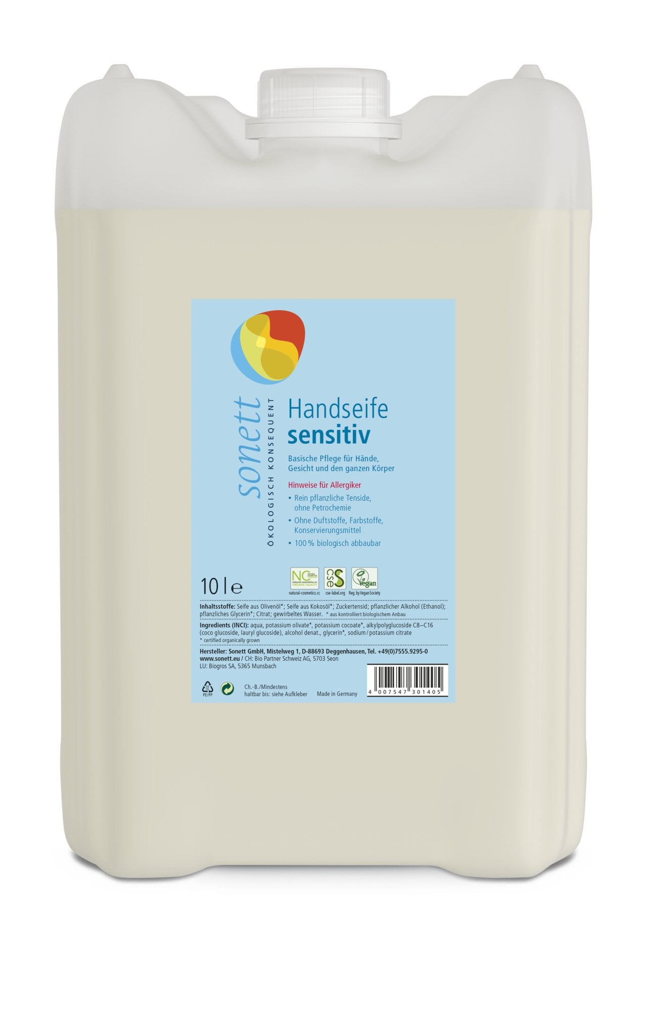 Handseife sensitiv - hiushaltsreinigung.com