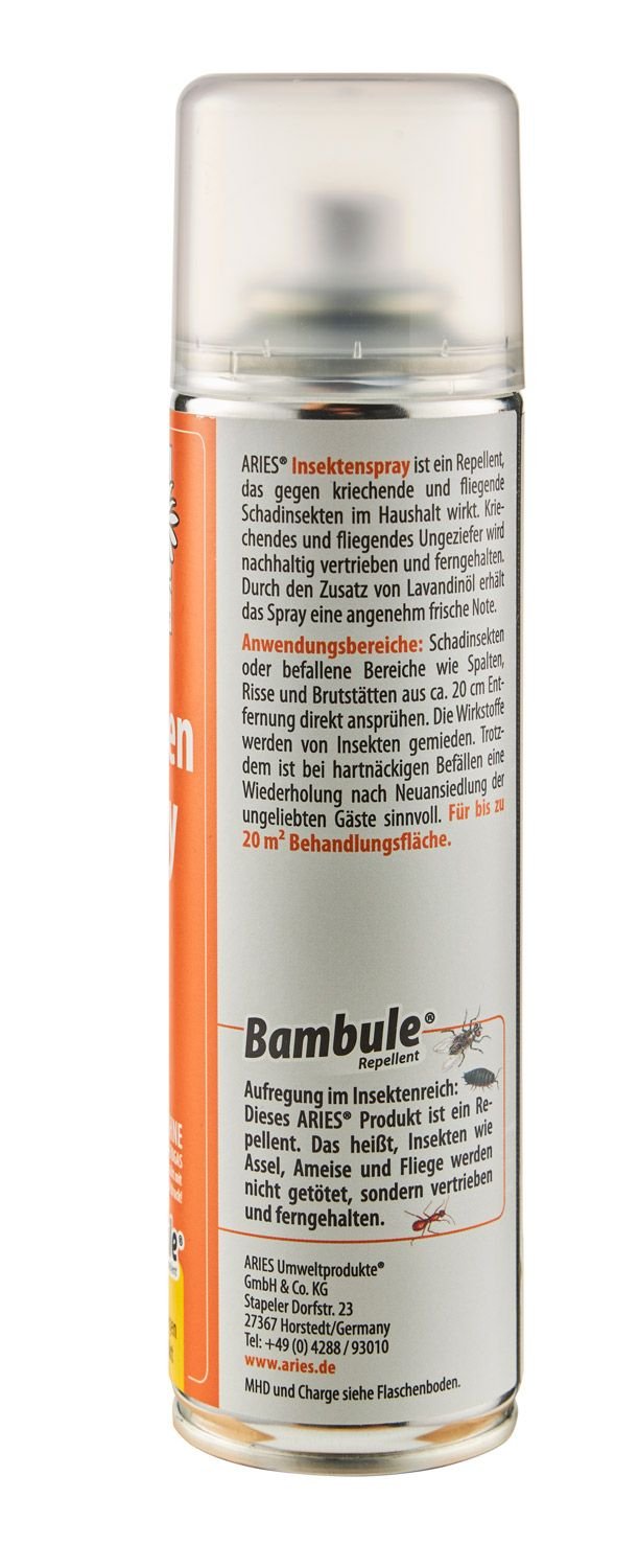Insektenspray 50ml von Aries - hiushaltsreinigung.com