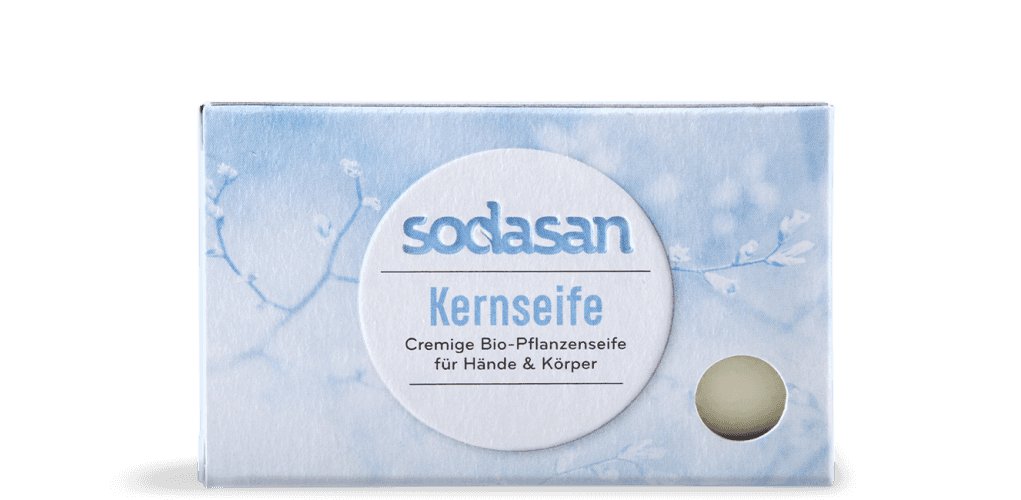 Kernseife 100 g von Sodasan - hiushaltsreinigung.com