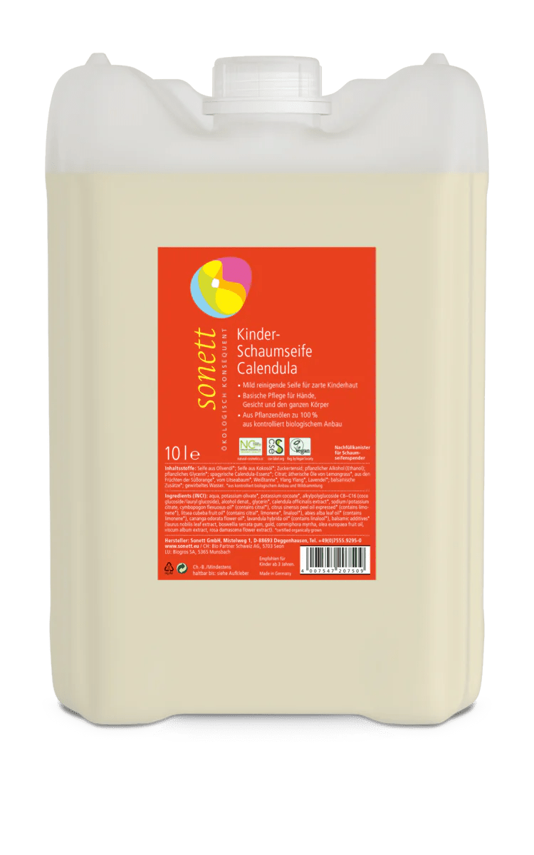 Kinder - Schaumseife Calendula - hiushaltsreinigung.com