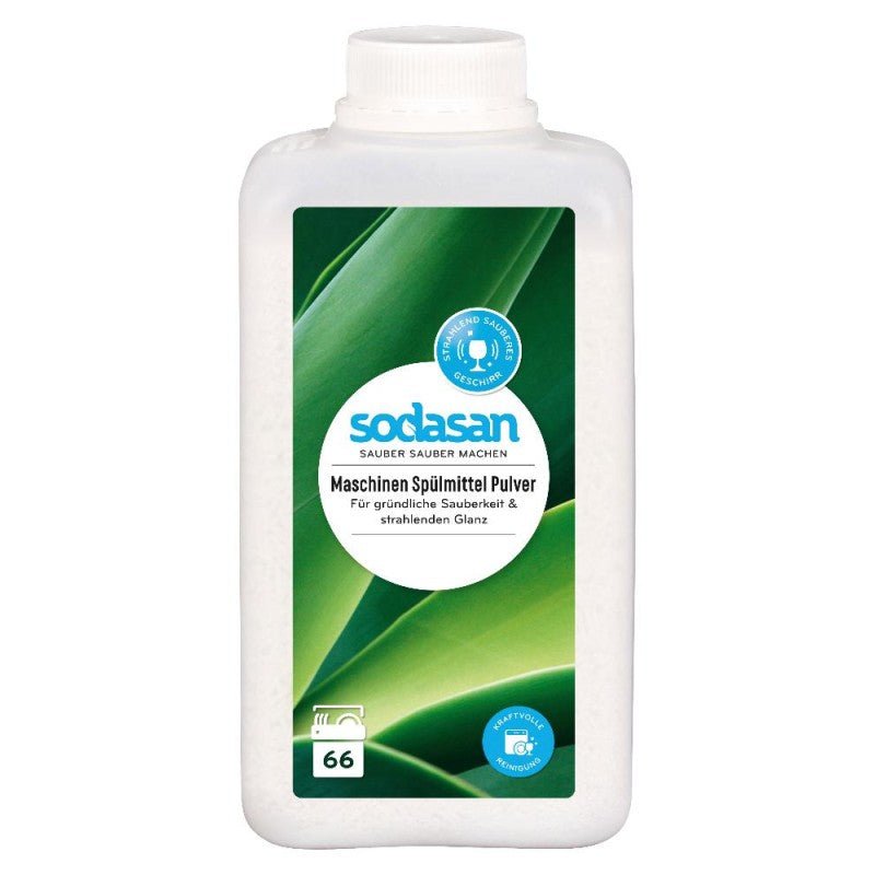 Maschinen Spülmittel Pulver von Sodasan - hiushaltsreinigung.com