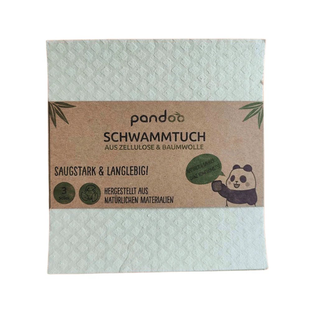 Nachhaltige SchwammtĂĽcher 3er - Set - hiushaltsreinigung.com