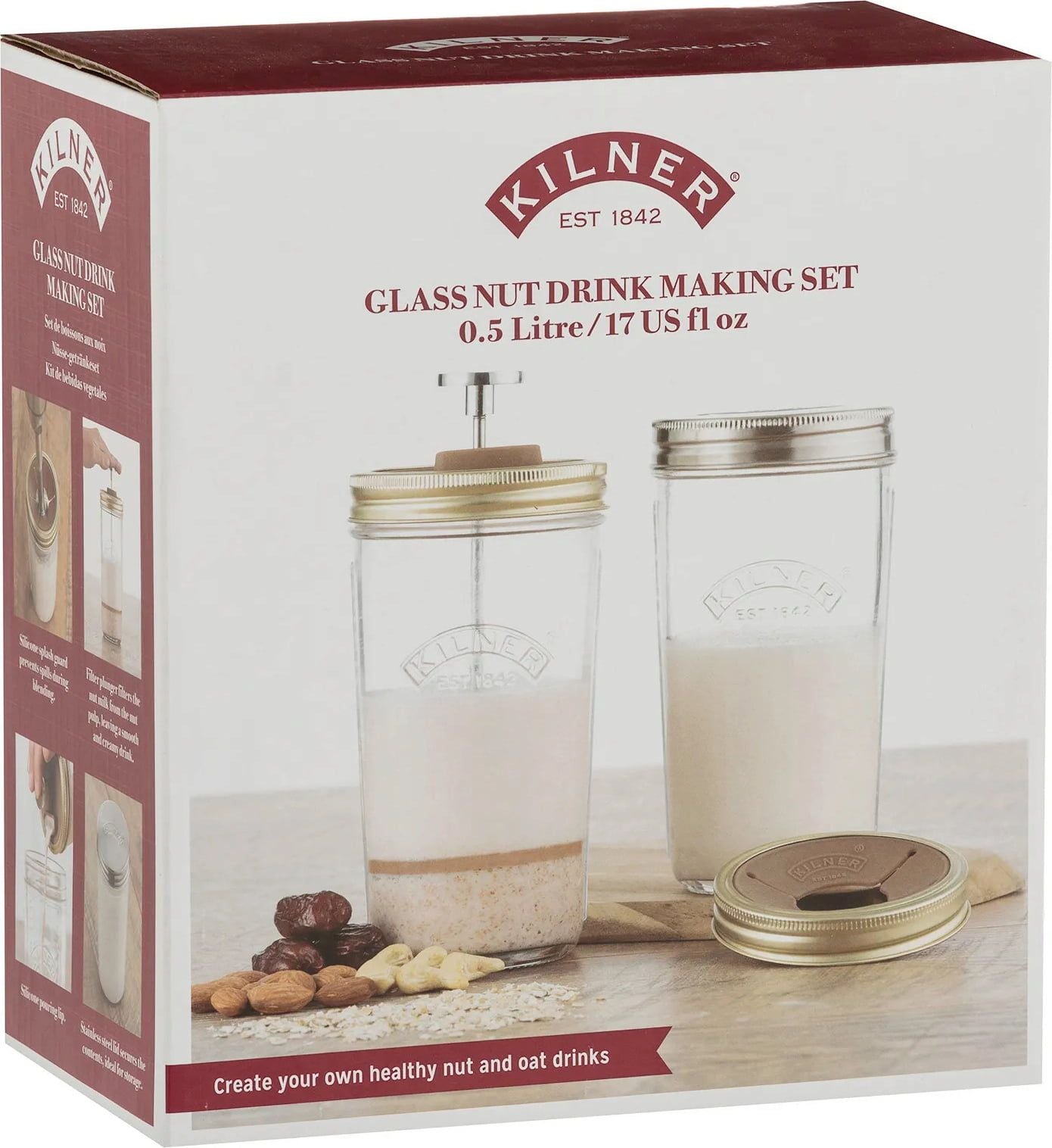 Nussmilch Herstellungsset - hiushaltsreinigung.com