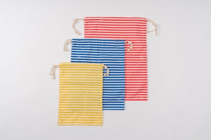 Obst & GemĂĽsebeutel "Streifen" 3er Set - hiushaltsreinigung.com