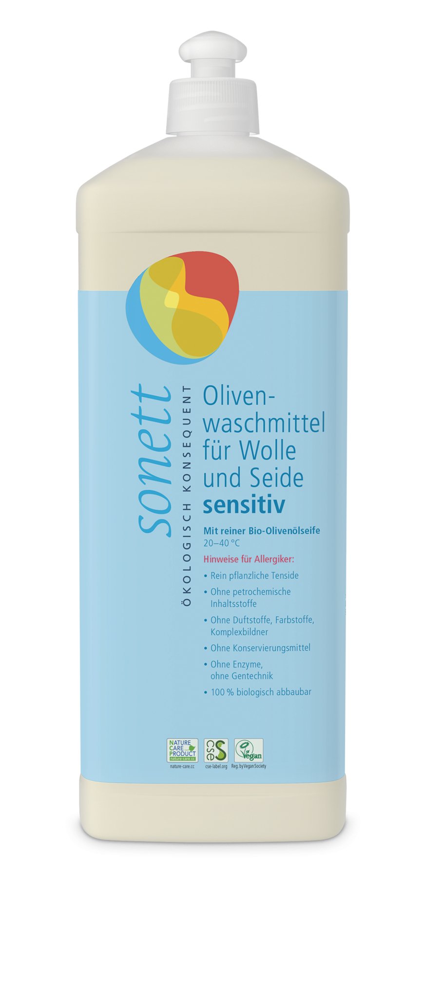 Olivenwaschmittel für Wolle und Seide sensitiv - hiushaltsreinigung.com