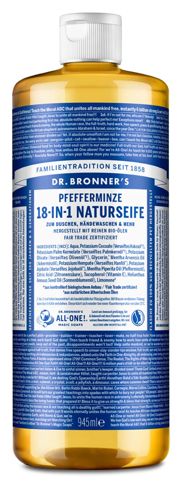 PFEFFERMINZE - 18 - IN - 1 NATURSEIFE - hiushaltsreinigung.com