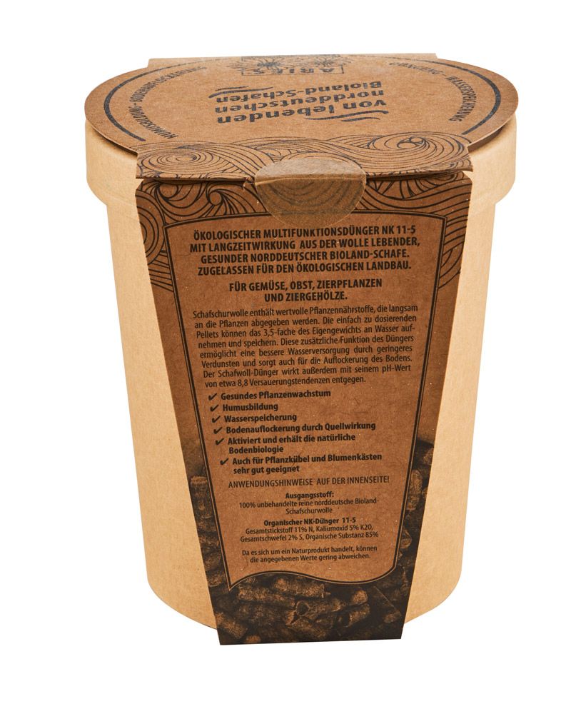 Schafwollpellets ökologischer Universaldünger - hiushaltsreinigung.com