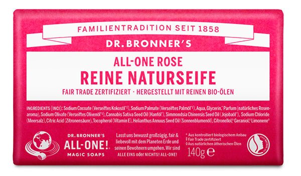 Seifenstück Rose - hiushaltsreinigung.com