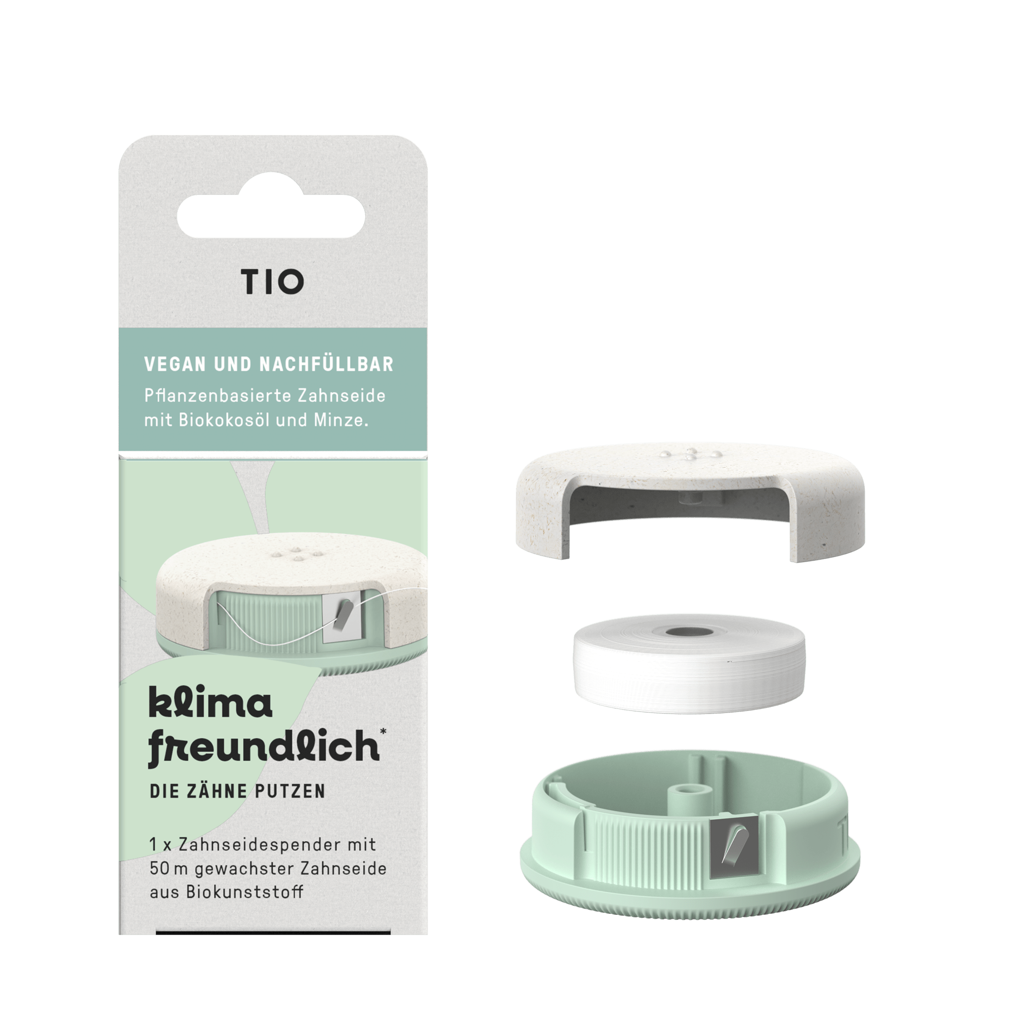 TIO Zahnseidenspender - hiushaltsreinigung.com