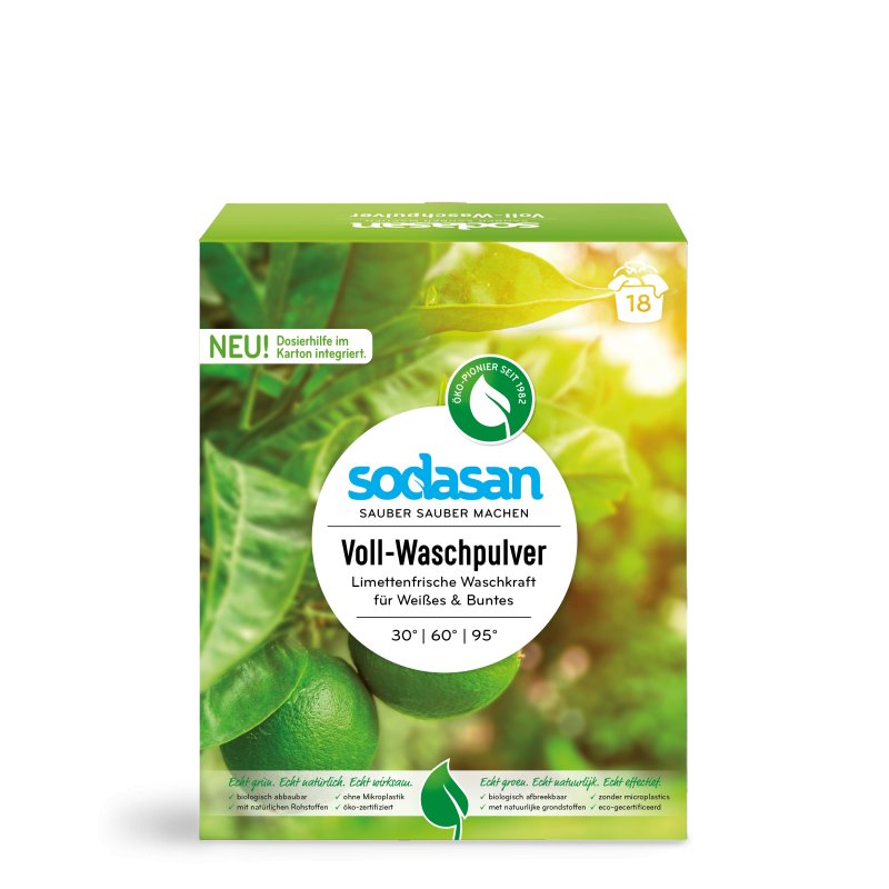 Voll - Waschpulver Limette - hiushaltsreinigung.com