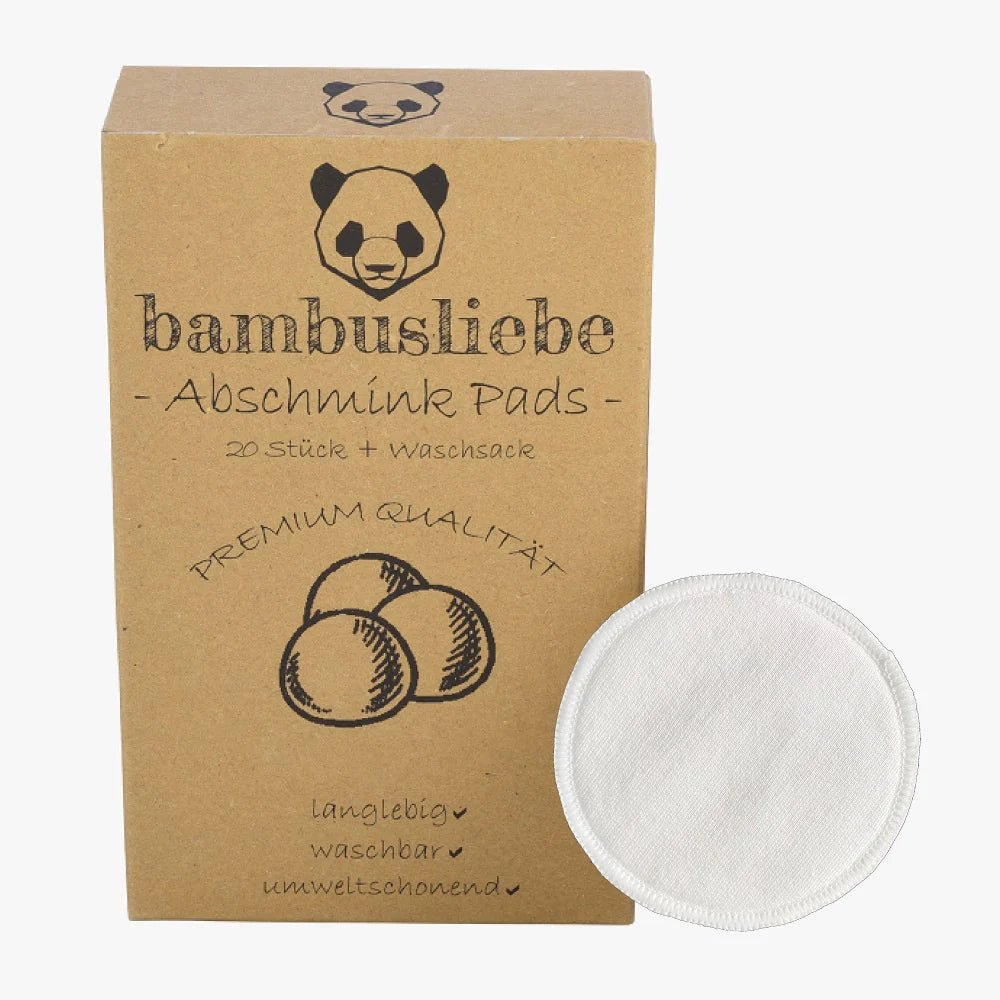 Waschbare Abschminkpads von Bambusliebe - hiushaltsreinigung.com