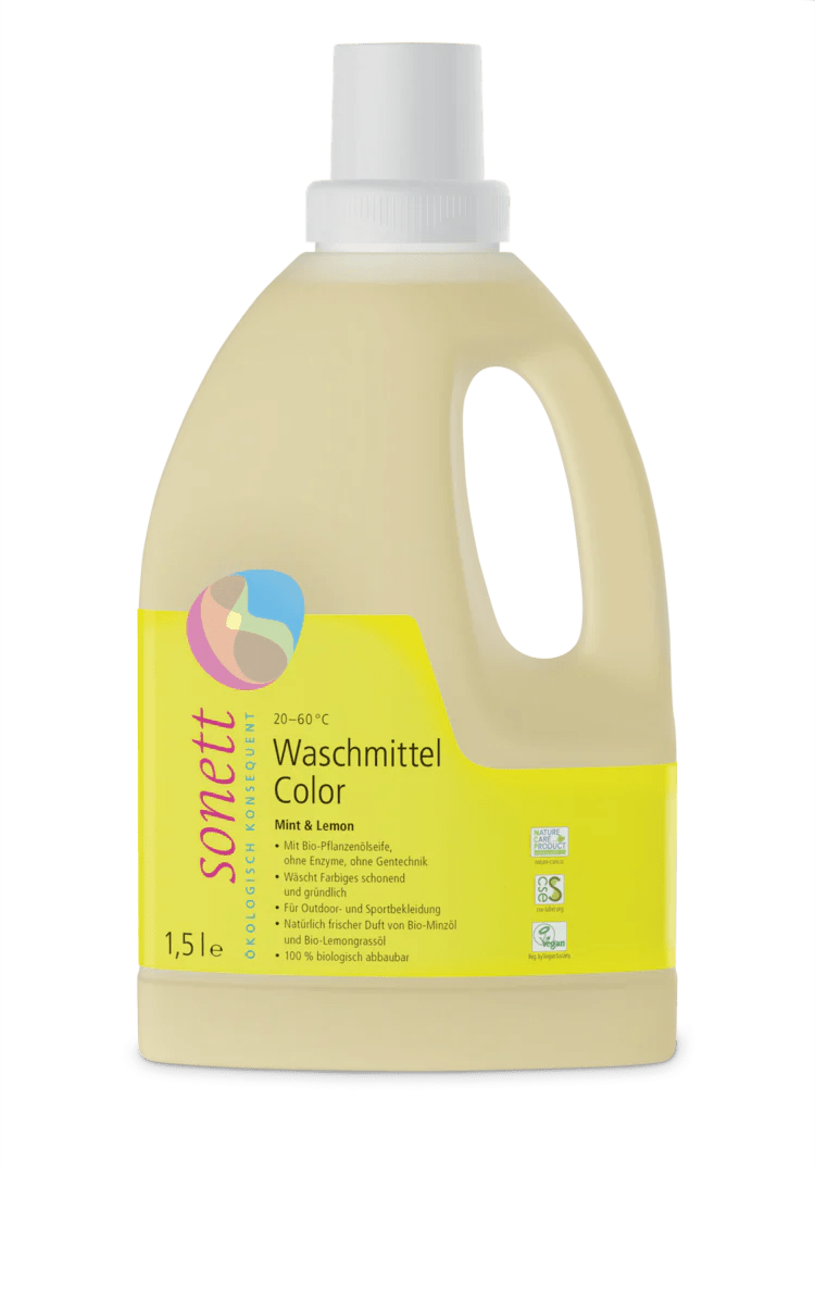 Waschmittel Color Mint & Lemon - hiushaltsreinigung.com