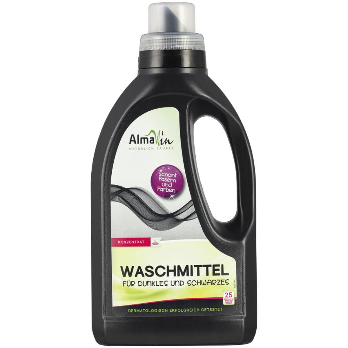 Waschmittel für Dunkles und Schwarzes von AlmaWin - hiushaltsreinigung.com