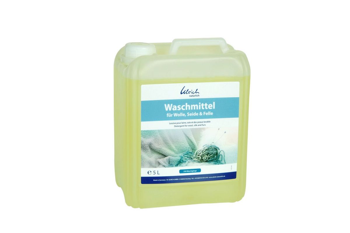 Waschmittel für Wolle, Seide und Felle (mit Lanolin) - hiushaltsreinigung.com