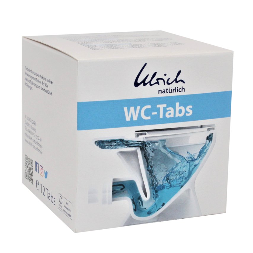 WC - Reinigungstabs 12 Stück - hiushaltsreinigung.com