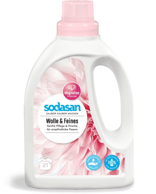 Woll & Feinwaschmittel von Sodasan - hiushaltsreinigung.com