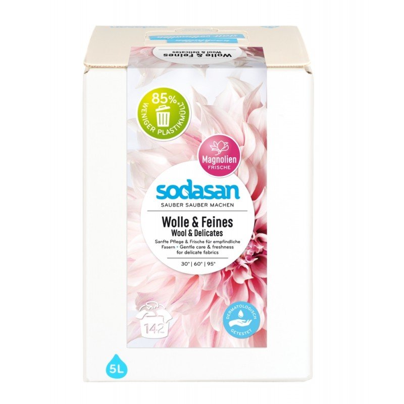 Woll & Feinwaschmittel von Sodasan - hiushaltsreinigung.com