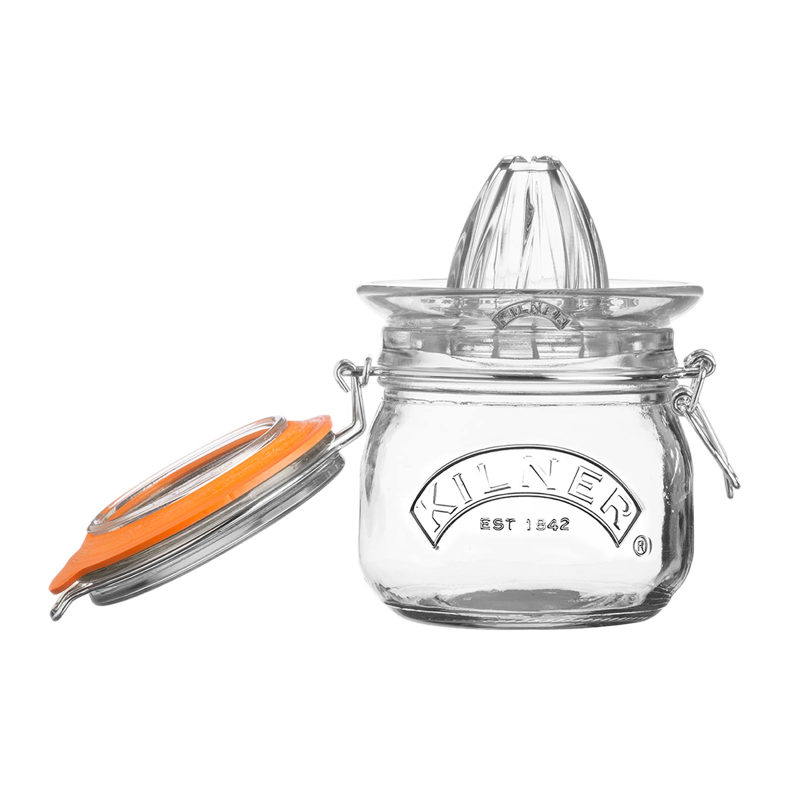 Zitronen - und Orangenpresse aus Glas - hiushaltsreinigung.com