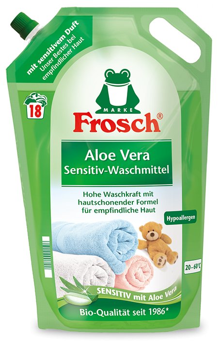 Aloe Vera Sensitiv - Waschmittel - hiushaltsreinigung.com