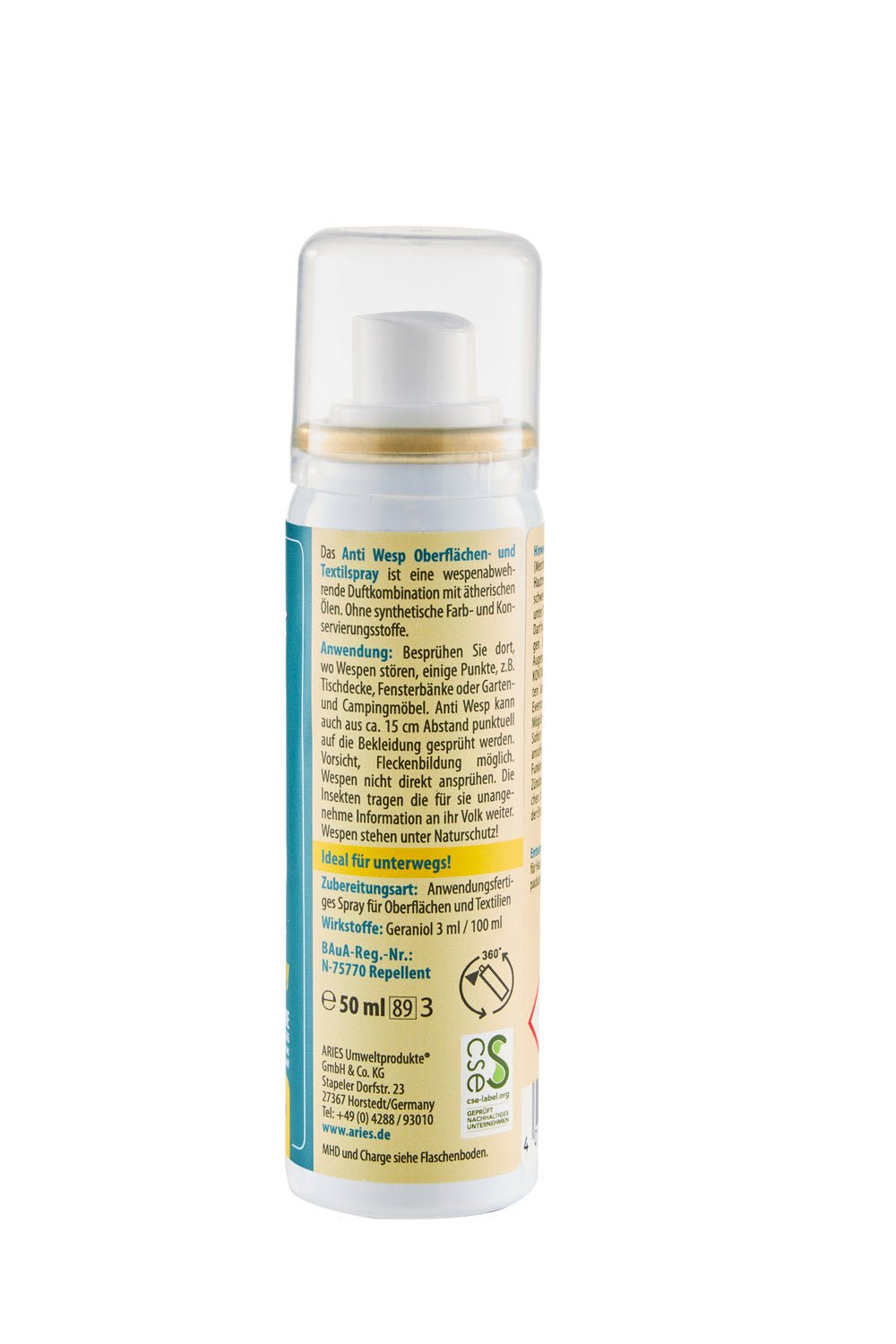 Anti Wesp Oberflächen - und Textilspray - hiushaltsreinigung.com