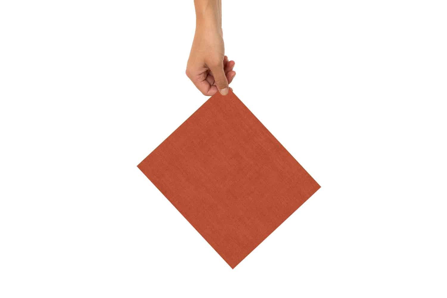 Bienenwachstuch Large orange "Wilde Möhre" - Flexgreen GmbH